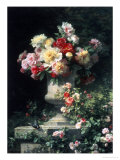 Peonies and Roses