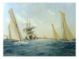 Two Thirty Footers Beating Back