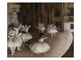 Ballet Rehearsal  c1874