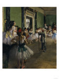 The Dance Class  c1875