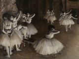 Ballet Rehearsal  c1874