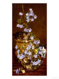Kittens and Flowers  c1903