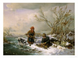 Collecting Firewood on a Winter's Day