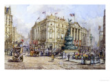 Piccadilly Circus and Shaftesbury Avenue
