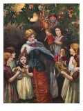 Gathering Around the Christmas Tree