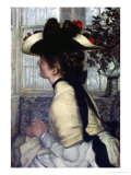 Portrait of an Elegant Young Woman