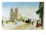 Summer Day near Notre Dame