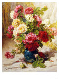 Still Life of Roses in a Vase