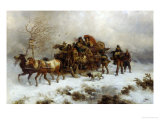 Sleigh Ride in Blustery Weather
