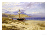 Beach Scene in North Wales