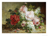 Bouquet of Roses and Lilac