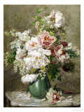 Still Life of Peonies and Roses