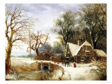 Meeting on the Bridge  Winter