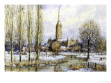 Salisbury Cathedral from the Water Meadows  c1893
