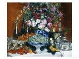 Flowers  Fruit and Champagne