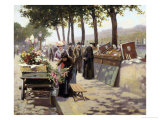 On the Banks of the Seine  Paris