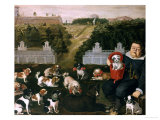 Dogs Belonging to the Medici Family in the Boboli Gardens