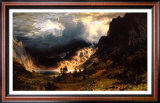 Storm in the Rocky Mountains
