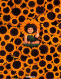 Sunflower Wall