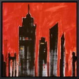Red Cityscape