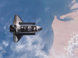 Space Shuttle Edeavour as Seen from the International Space Station  August 10  2007