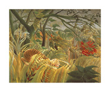 Tiger In A Tropical Storm