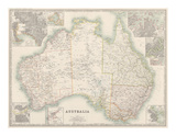 Australia Map 1880