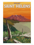 Scenic Mount St Helens  Washington