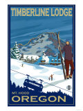 Timberline Lodge  Mt Hood  Oregon