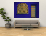 Doorway in Jardin Majorelle  Marrakech  Morocco