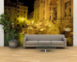 Trevi Fountain at Night  Rome  Italy