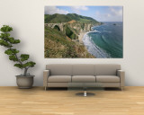 A View of Bixby Bridge on Hwy 1  Along Californias Big Sur Coast