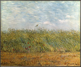 Wheat Field with a Lark