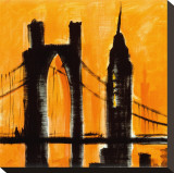 Amber Cityscape