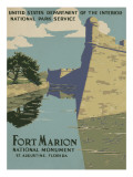 Fort Marion National Monument  St Augustine  Florida  c1938