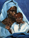 Black Madonna and Child