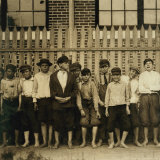 Night Work! Group of Boys Working in Massey Hosiery Mills  Columbus  Georgia  c1913