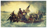 Washington Crossing the Delaware c 1851