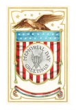 Memorial Day Greetings  Eagle with Banner
