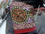 Pants of the Kazak Eagle Hunter  Golden Eagle Festival  Mongolia