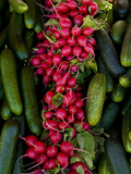 Produce at an Outdoor Market  Helsinki  Finland