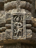 Details of Bas Relief of Orissa Dancers at Sun Temple  Konark  Orissa  India