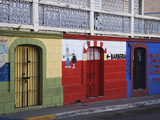 Colorful Town Shop Fronts  Isabela Segunda  Vieques  Puerto Rico