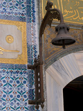 Colorful Tile Work in the Topkapi Palace  Istanbul  Turkey