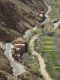Hairpin Bends of Dades Gorge Road  Dades Gorge  Dades Valley  Morocco