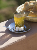 Mint Tea and Bread for Breakfast  Ait Benhaddou  South of the High Atlas  Morocco