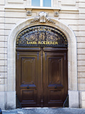 Entrance to Champagne Louis Roederer  Reims  Champagne  Marne  Ardennes  France