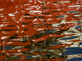 Abstract Reflection of Ship on Water  Helsinki  Finland