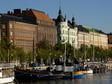 Overview of Helsinki from Harbor  Helsinki  Finland
