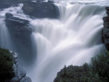 Athabasca Falls in Jasper National Park  Canada